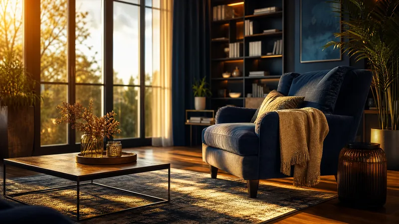 Sunlit sitting room with an armchair and blanket, How to Start a Home Health Agency in Kansas
