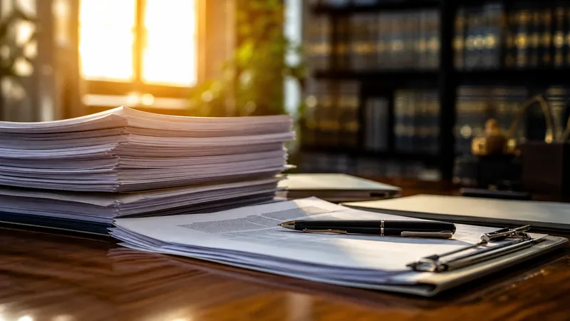 Business formation paperwork on a desk, How to Dissolve an LLC in Kansas