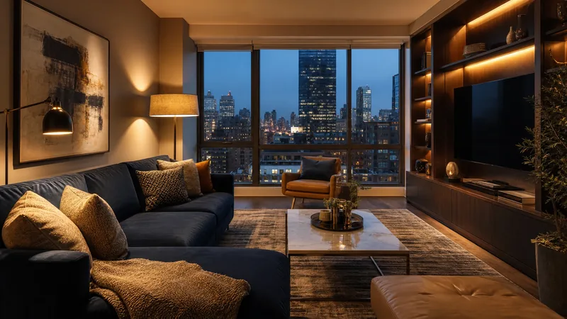 City apartment living room prepared for short-term guests, How to Start a Short-Term Rental in Kansas City, Kansas